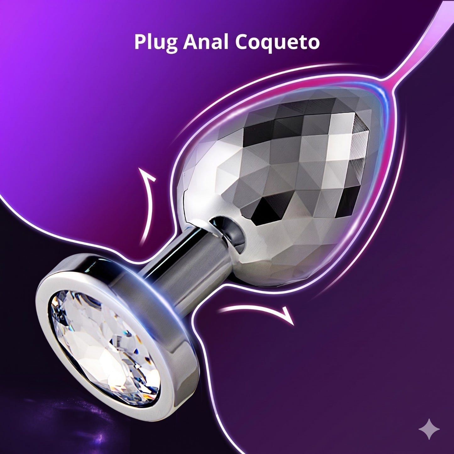 TAPON ANAL DIAMANTE H01071-S