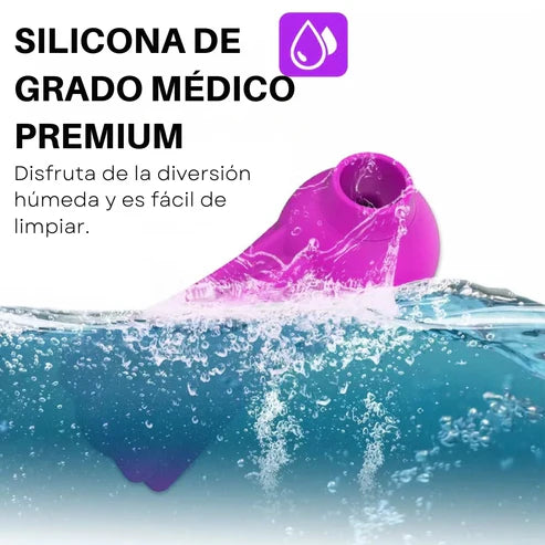 Succionador Vibrador Docoo Morado Morado