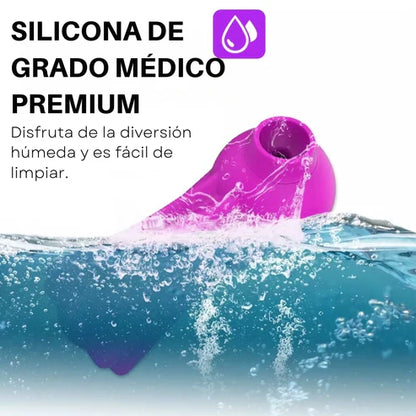 Succionador Vibrador Docoo Morado Morado