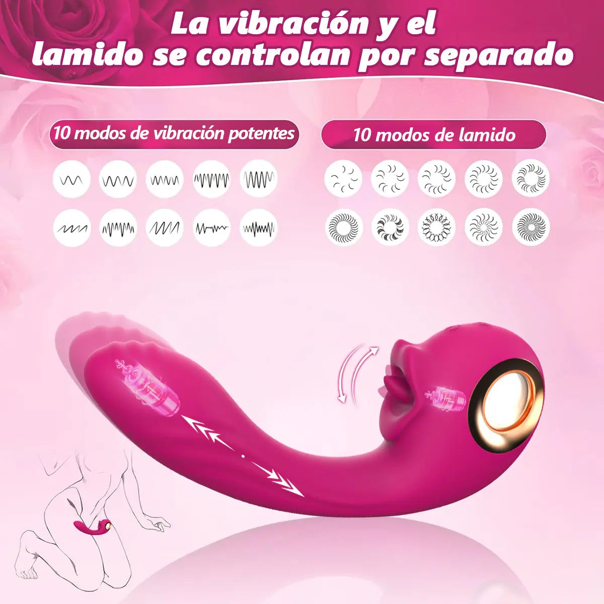 VIBRADOR PARA LAMER LA LENGUA Z04163R