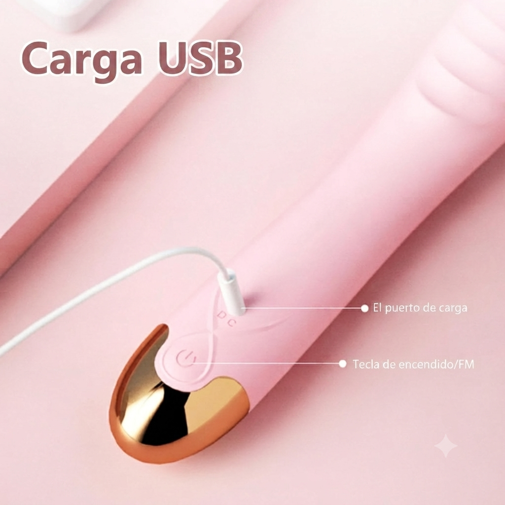 VIBRADOR SILICONA Z03021R