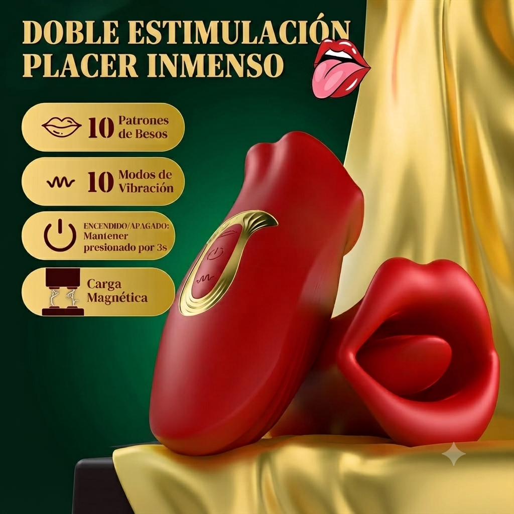 VIBRADOR SUCCIONADOR ORAL