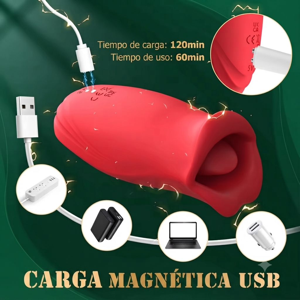 VIBRADOR SUCCIONADOR ORAL